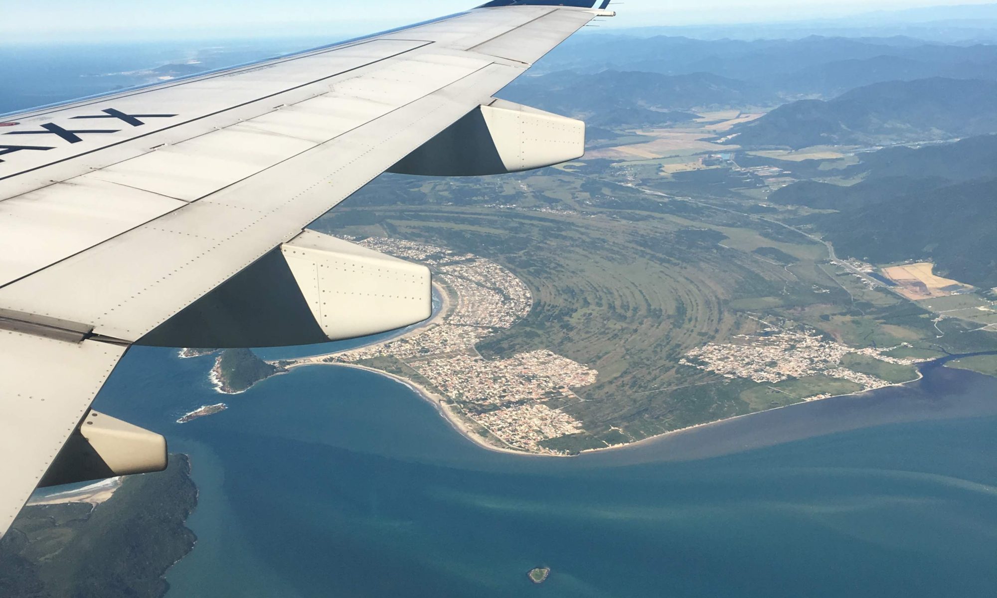 vista do avião